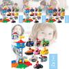 Colorful Dog Pull Back Bus Toy Set For Kids Ideal For Crawling And Learning Skills