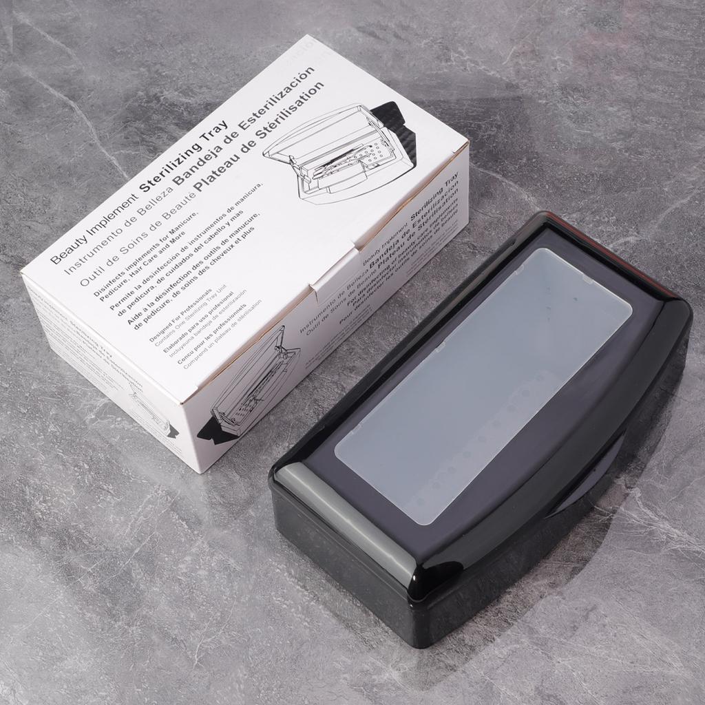 1 pcs Nail Sterilization Box Nail Tools Sterilization Box False Eyelash Cleaning Box Alcohol Cleaning Soaking Filter Box
