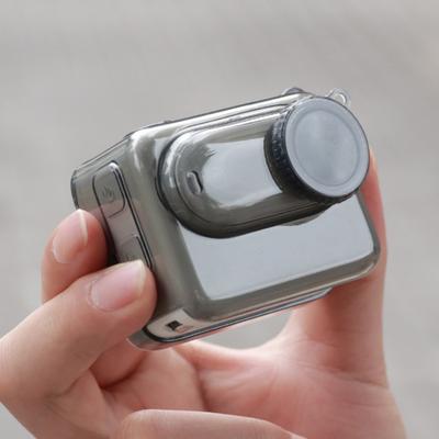 Carcasă de protecție pentru cameră de acțiune pentru Insta360 GO 3S Impermeabilă Rezistentă la șocuri Protector pentru cameră sportivă Carcasă exterioară din TPU transparent Accesorii pentru cameră