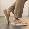 Fashion Leather Men Casual Walking Shoe Luxury Brand Men Loafers Summer Comfy Slip on Shoes Man New Fashion Office Footwear Soft Flat