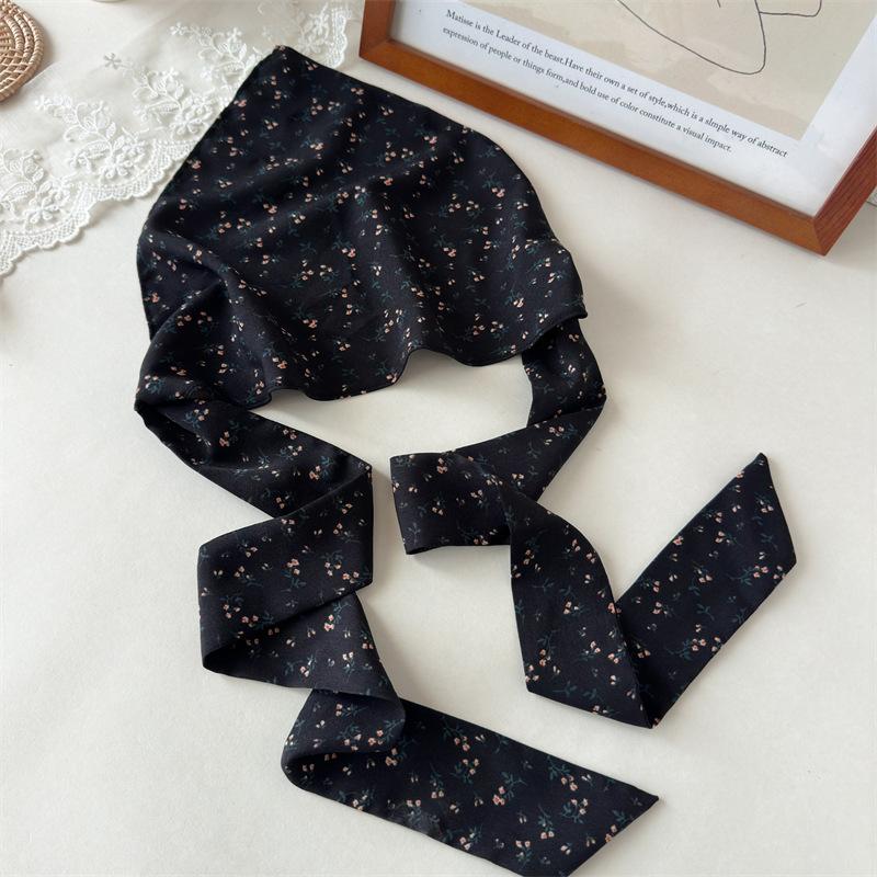 

Длинная лента Треугольная повязка на голову Шарф для волос Обмотки Женский Ретро Треугольный платок шляпа Путешествия Фото Повязка на голову Аксессуары для волос для девочки