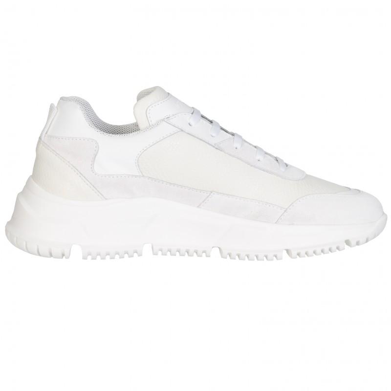 Iceberg Italienische Leder-Sneaker neu weiß - Größe: 43