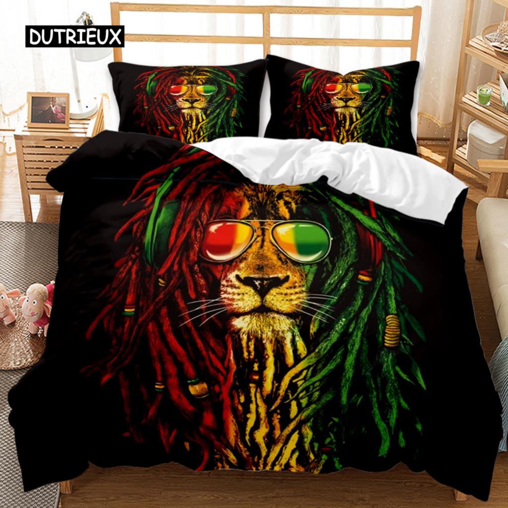Soft Comfortable Double Queen King Animal Exotic Style Boys 3D Printed Black Wolf Size Polyester Qulit Quilt