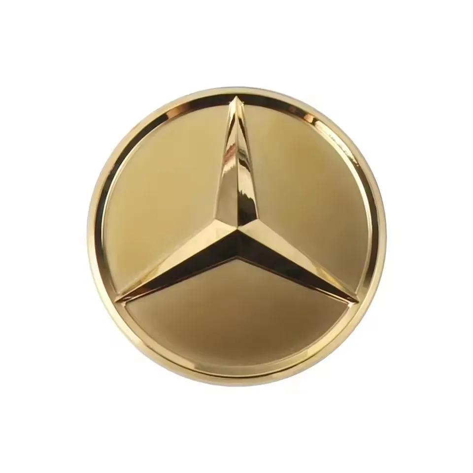 Car Steering Wheel Center Emblem Sticker AMG W253 X253 X205 W166 W176 GLC/GLK/GLE-class For Mercedes Benz Badge decoration cover GT1