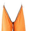 Regenhose Wasserdicht Seitenreißverschluss Leicht Verstellbar Regendichte Hose für Wandern Outdoor-Nutzung Orange
