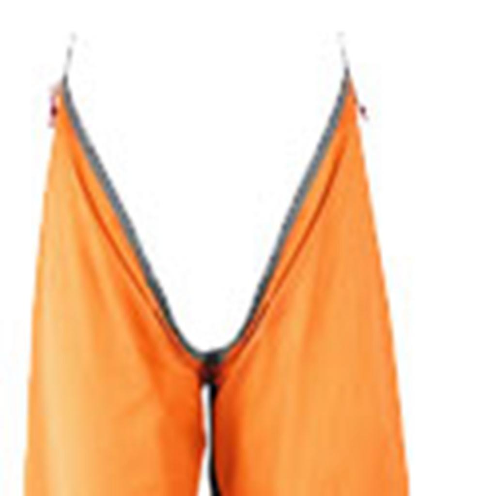 Regenhose Wasserdicht Seitenreißverschluss Leicht Verstellbar Regendichte Hose für Wandern Outdoor-Nutzung Orange