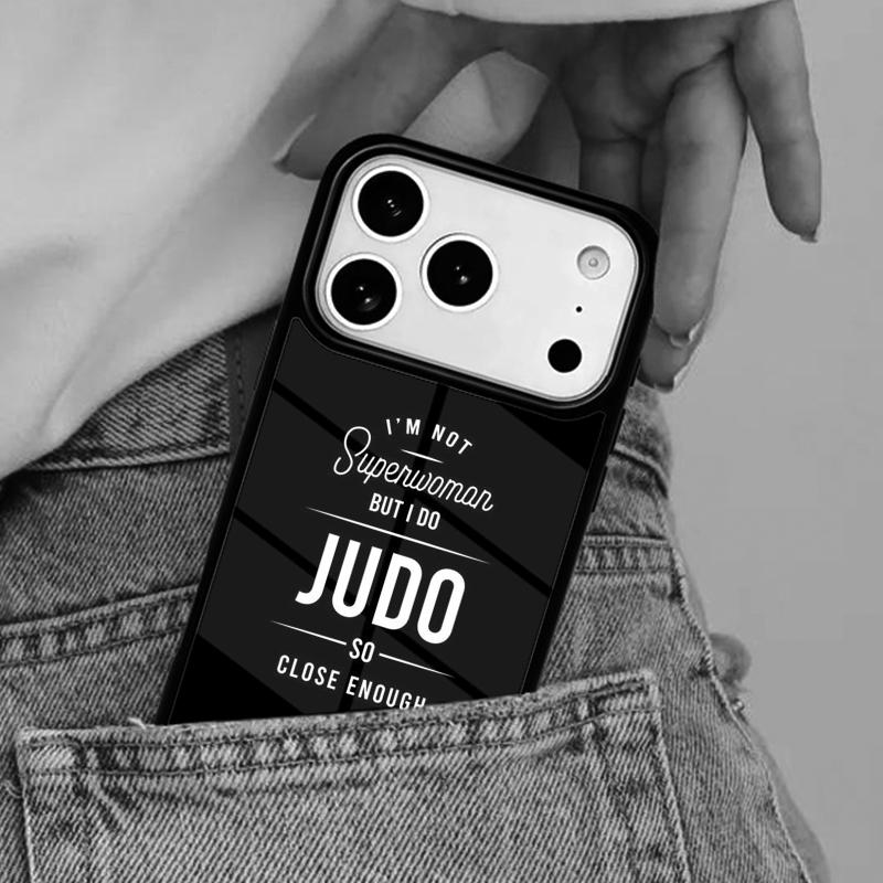 Japan Judo Martial Phone Case for iPhone 16e 15 14 13 12 17 Pro Max Plus Air 17pro Cover Coque
