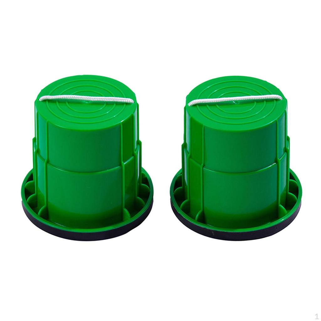 2 Pieces Balance Stilts Walking Toy Set Picnic Non-Slip Bucket for Kids And Adults