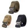 Canvas Military Belt For Men With Quick Release Plastic Buckle Perfect For Hiking And Casual