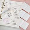 To Do List White Sticky Notes Planning Index  Memo Pads Self Adhesive Index Tabs Stickers  Office