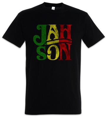 Jah Son T-Shirt Rasta Rastafari Babylon Irie Ska Reggae Jamaica Africa Ethiopia