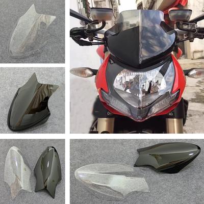 Motorcycle Windshield Windscreen Screen For Ducati Streetfighter 848 1000S 1100S Black Clear Accessories Viser