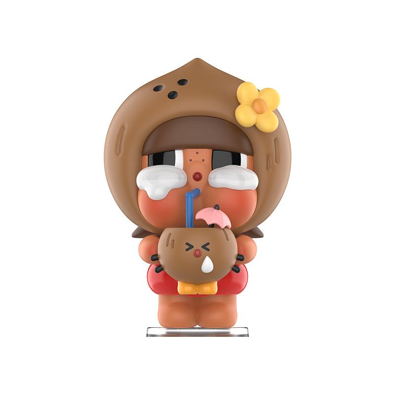 

New POP MART Crybaby Doll King Coconut Figure Blister Packs PPMT-2507-0078 Crybaby Coconut King Figure