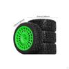 Set of RC Wheels And Tires Parts with A Focus on Compatibility for 1/10 TT01