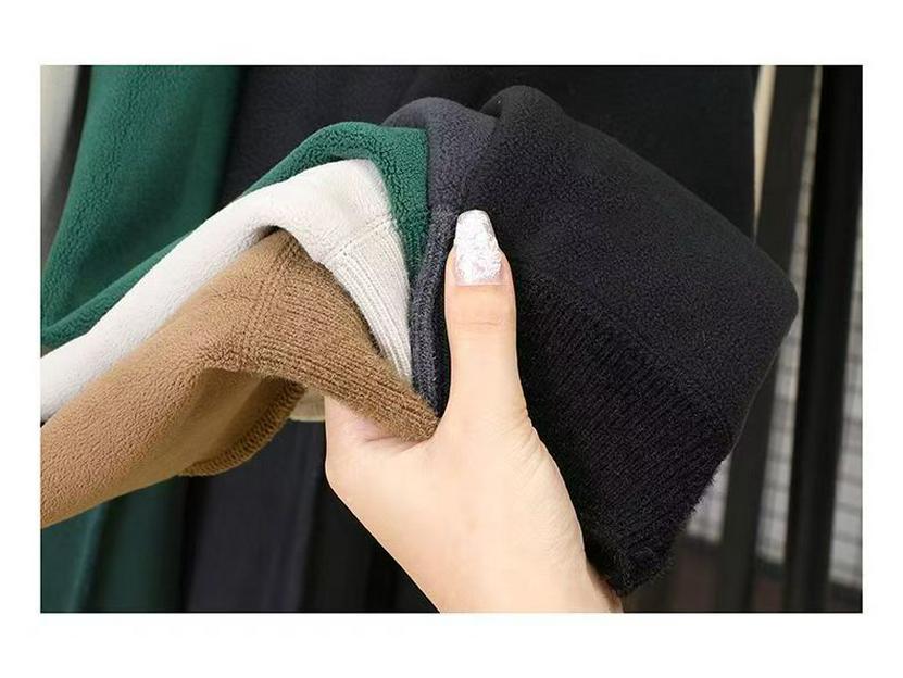 Men's Wool Blend High Neck Sweater - 2025 Autumn/Winter Casual Printed Knitwear