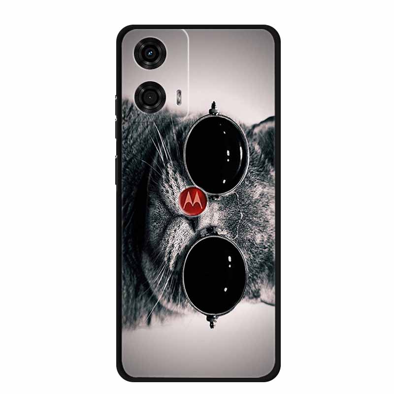For Motorola G Stylus 5G 2024 Case TPU Animals Soft Silicone Phone Cases For Moto G Stylus 5G 2024 Wolf Protective Back Cover