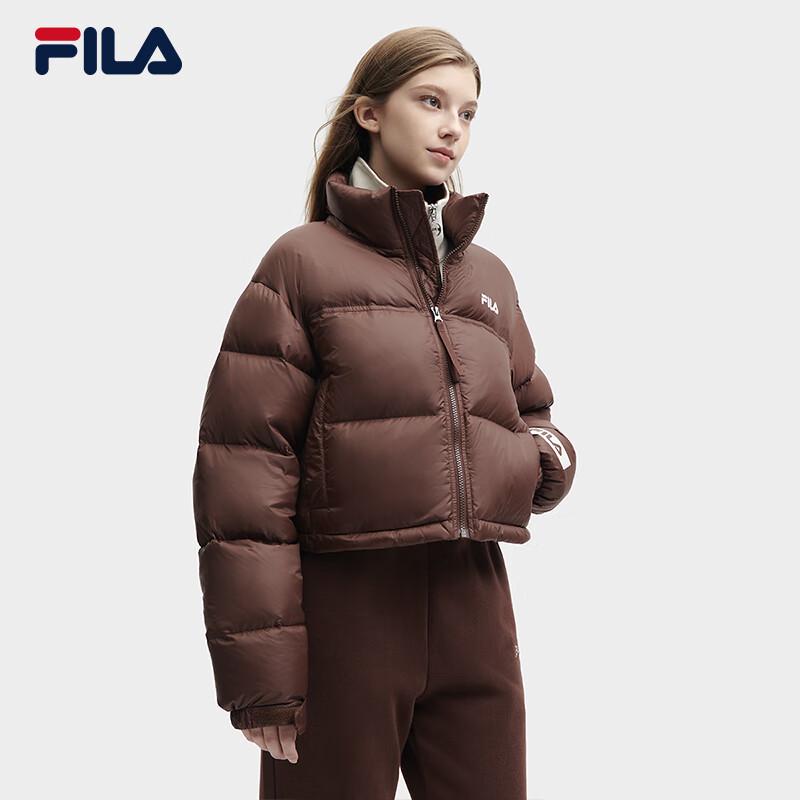 FILA Women's Loose Fit Short Puffer Down Jacket