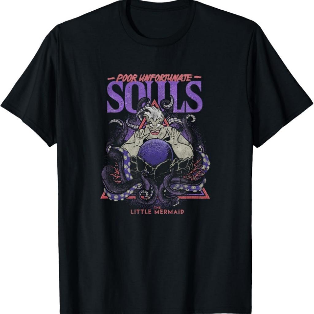 Disney The Little Mermaid Ursula Crystal Ball Sea Witch T-Shirt