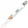 Planetee Pacifier Clip for Name LILA Doe Eyes Like Mommy | Pacifier Clip Baby Gift