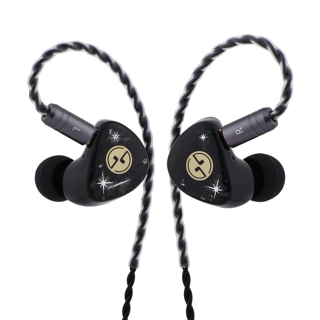 Linsoul TinHiFi C3 MKII High-End Dynamic In-Ear Earphones, Lightweight & Ergonomic Design with Carbon Fiber Cover, Based on Harman Target and