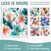 Cleaning Cloth Reusable Kitchen Dish Towels Eco-friendly Microfiber Retro Oil Painting Flowers Print Dishcloths Lint Free Washable Rags Tea Towels