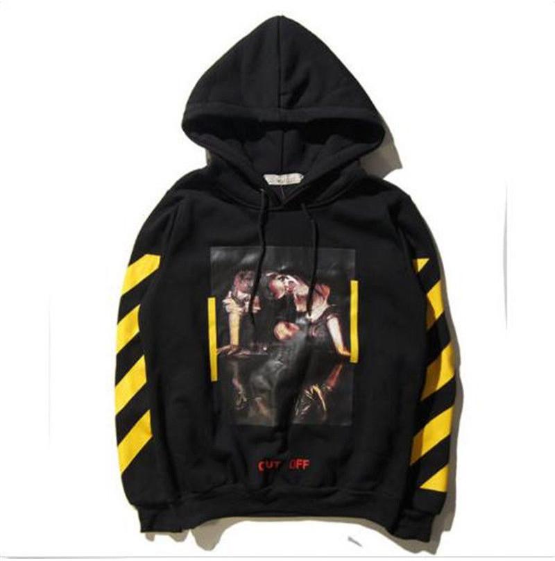 Off Co White Virgil Abloh Pyrex Vision Coat Religion Long Sleeve Unisex Hoodie