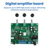 DC 9-18V 2.1 Channel Bt 5.4 Digital Amplifier Board High-Power 2 * 15W+30W Fever Subwoofer Module