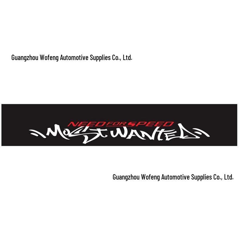 Car Windshield Personality Stickers: Front & Rear Glass D527