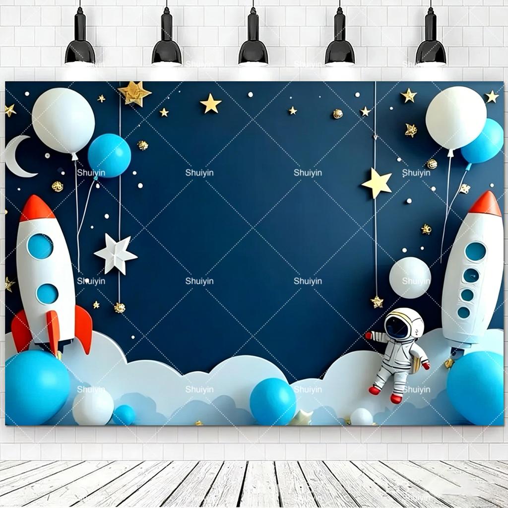 Astronaut, Rocket, Planet, Astronaut, Decorations for Kids, Party Supplies, Baby Photography Accessories, Gifts