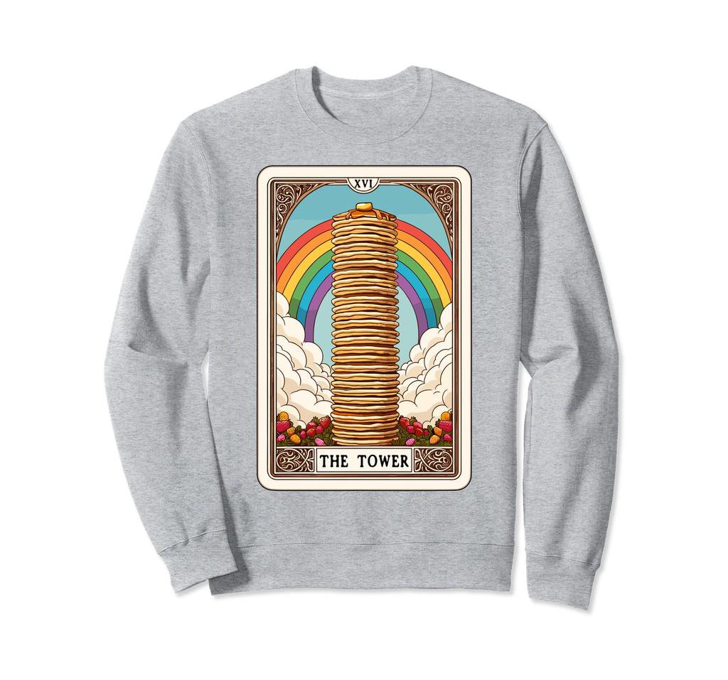 The Tower Tarot Card Pancake Tower Breakfast Lover Pancake Trainer