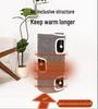 Winter Cat Bed & Scratching Post: Warm, Durable Felt, Removable, Washable, Integrated Cat Tree