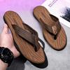 Men Flip Flop Fashion Mens Sandals Outdoor Soft Summer Slippers Size 39-46 Non-slip Outside Wear Thick Bottom Beach Shoes Slides