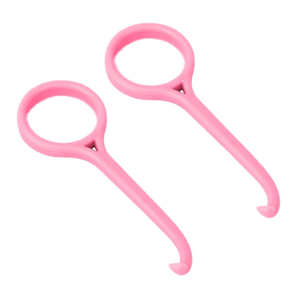 2 pezzi Rimuovi Allineatori Professionale Strumento Rimuovi Apparecchi Ortodontici e Mantenitori Strumento per la Cura Orale Rosa