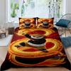 Das Bettwäsche-Set mit "Kung Fu Panda"-Aufdruck enthält einen Bettbezug und zwei Kissenbezüge und bietet Ihnen ein luxuriöses und komfortables