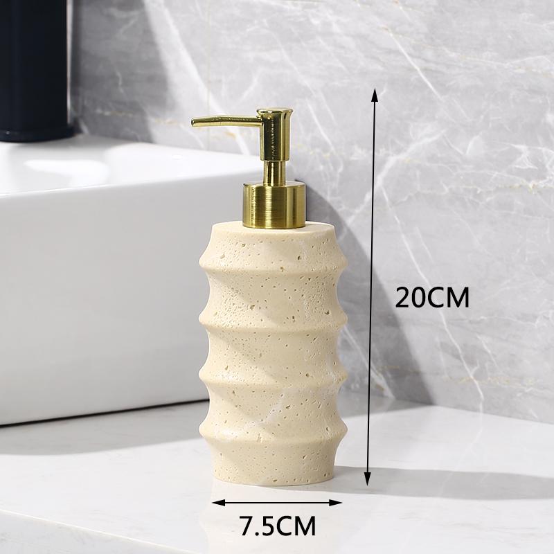 Advanced Soap Dispenser Shampoo Shower Gel Bottled separately Luxury Hand Wash Liquid Press lotion Bottle shampoo dispenser