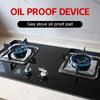 Set da 10 Pezzi Coperture in Foglio di Alluminio Spesso Protezione Anti-Olio per Fornello a Gas Copertura Protettiva Pad Pulizia Resistente Parti per Pulizia Cucina