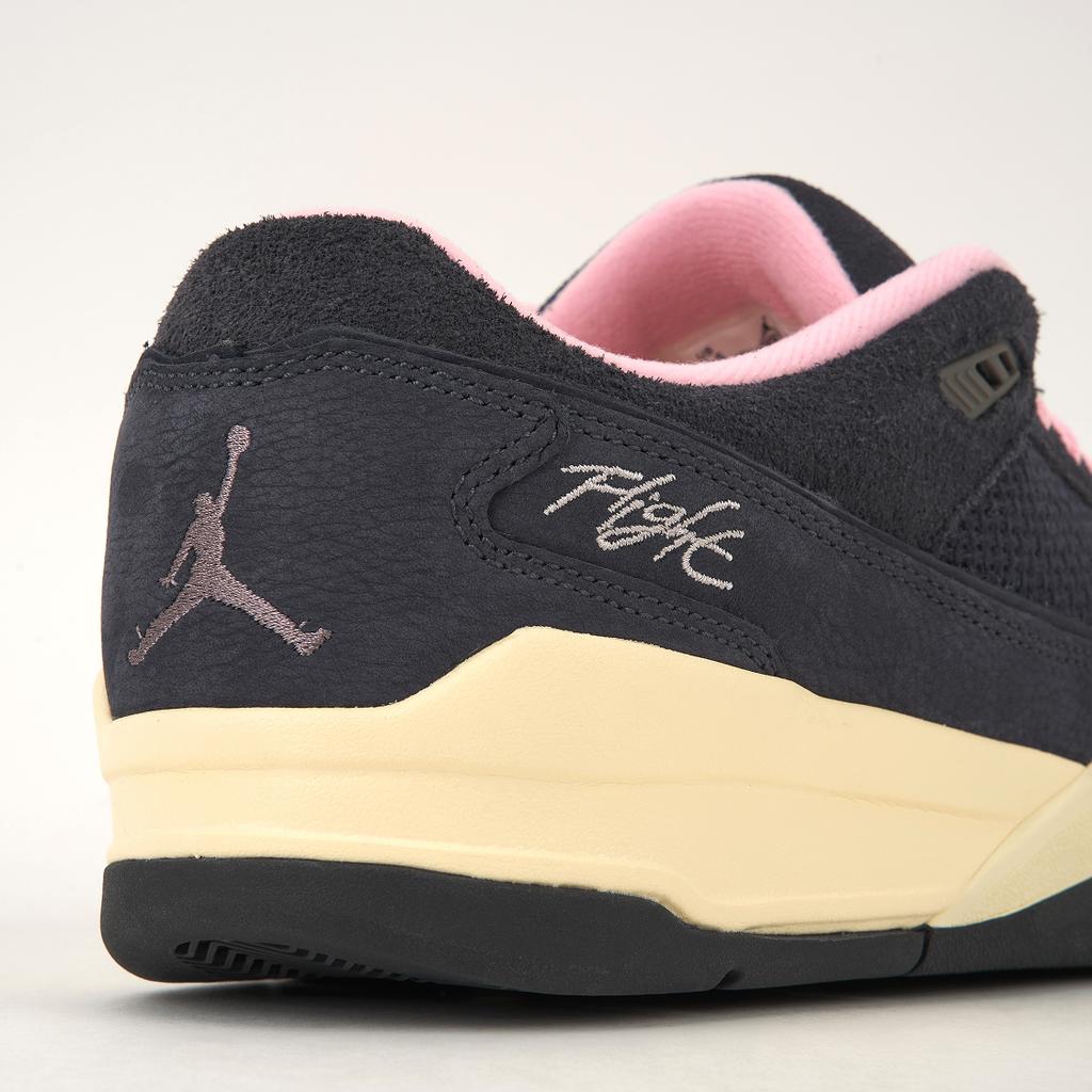 Jordan Moda Cancha Vuelo Cómodos Antideslizantes Duraderos Zapatillas de Baloncesto Retro de Caña Baja Hombre zapatilla Negro Rosa HF3255012