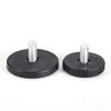 4 Pezzi Piedini Livellanti Regolabili a Vite per Mobili Scorrevoli per Libreria Tavolo Sedia Gambe Divano Letto Filettatura M8*16mm/18mm Base 40mm/50mm