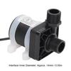 Small Submersible Pump Safe Stable Performance Power Saving Quiet Fountain Water Pump DC12V 20W 800L/h
