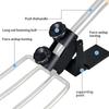 Clip and Pedal Attachment Digging Assistor Tool Ergonomic Handle Soil Loosening Tool  Farm Use