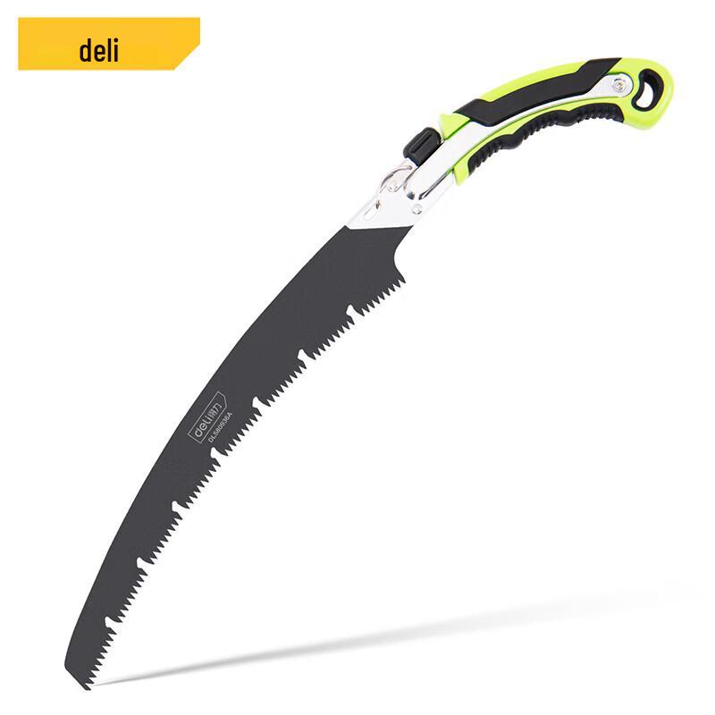 Deli Upgraded Garden Pruning Saw with Curved Steel Blade