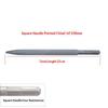 Extended Electric Hammer Slotting Pick Pointe Flat Chisel High Hardness for Concrete Wall Grooving Construction Projects