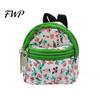 Oxford Cloth Key Bag Mini Backpack Coin Purse, Scratch Resistant Zippered Compartment Small Zipper Pouch Keychain Bag, Waterproof Earphone Case