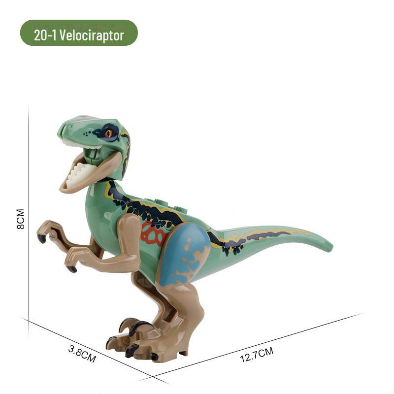 Dinosaur Building Blocks Scene Supplement Pack with Large and Small Particles - One Piece Delivery
