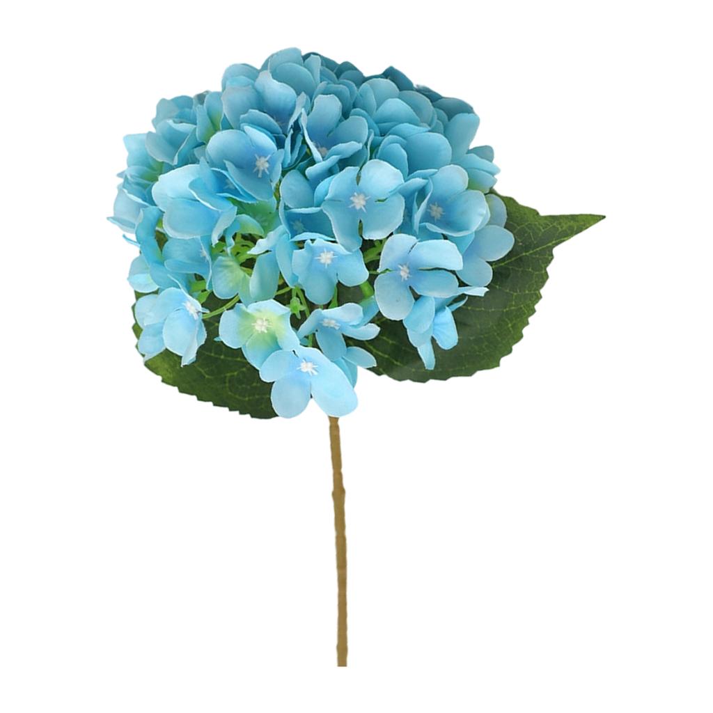 Single Artificial Hydrangea Flower - Elegant Home Living Room Decoration And Wedding Bouquet