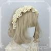 Handmade Doll Pearl Headband French Retro Headband Lolita Hair Accessories Headband