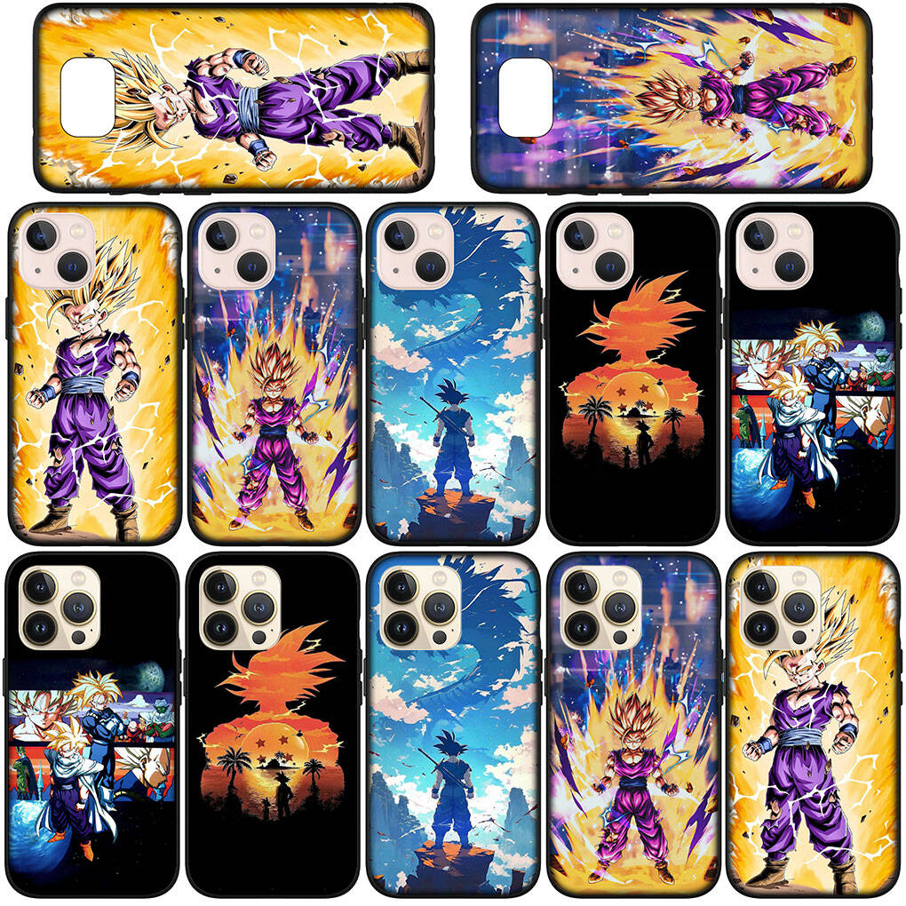 Phone Case for iPhone 17 15 16 Plus Redmi Note 14 12 11 13 Pro Max Huawei P30 P20 Lite OPPO A60 A40 A80 A54 Gohan Dragon Son Gokus Ball Z Funda Cover