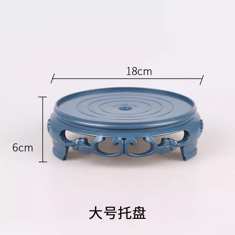 Plastic Imitation Tray for Flower Pots, Round and Square Flower Pots, Flower Holder Base, Water Tray, Multiple Colors
