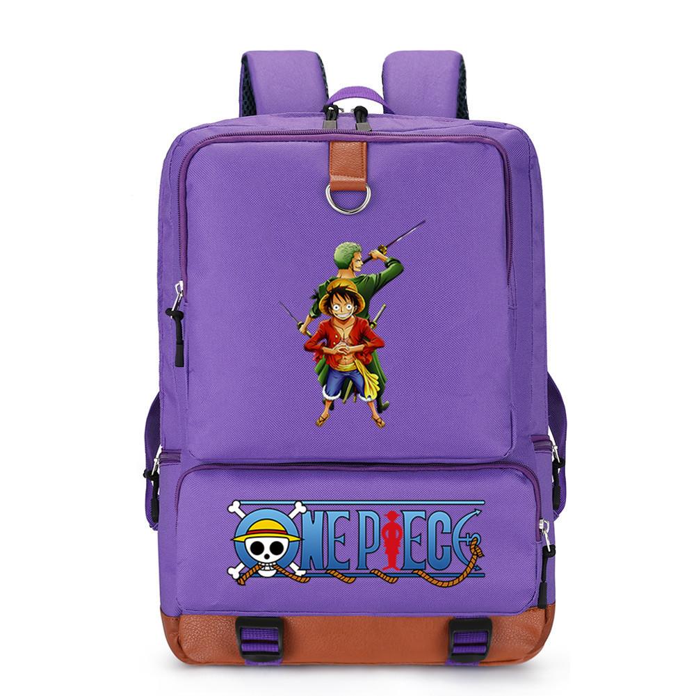 Popular Animation Peripheral Backpack Computer Bag Junior High School Students Personality Large Capacity Schoolbag