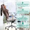 Seat Cushion,Orthopedic Memory Foam Prostate Cushion for Tailbone Sciaticaback Pain Relief Comfort Chair Car Seat(Black)